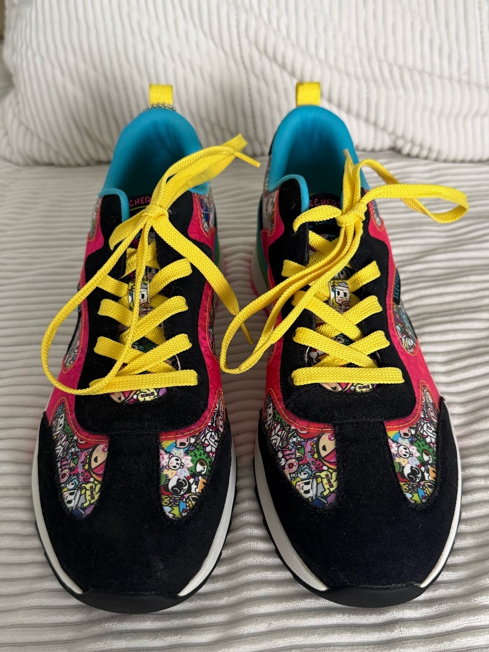 Tokidoki X Sketchers Sneakers Sunny Street / Unicorno Ave Multi SZ 9.5 NWOT